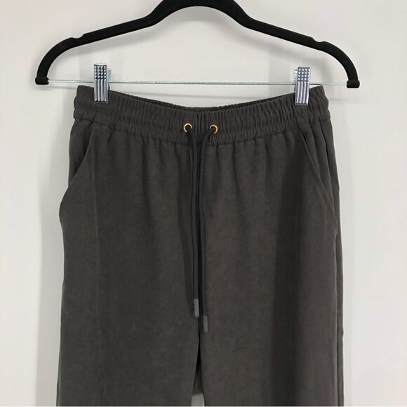 Zara Joggers Womens Small Gray Ankle Zips Casual Comfy - Picture 5 of 8